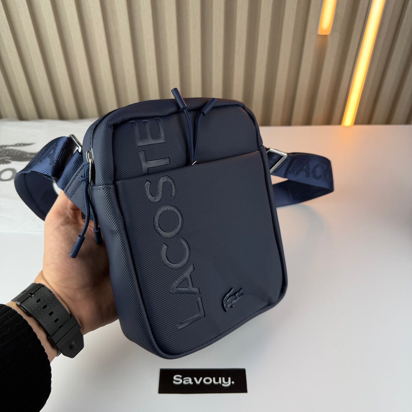 SACOCHE LACOSTE QUALITÉ SUPÉRIEURE O147
