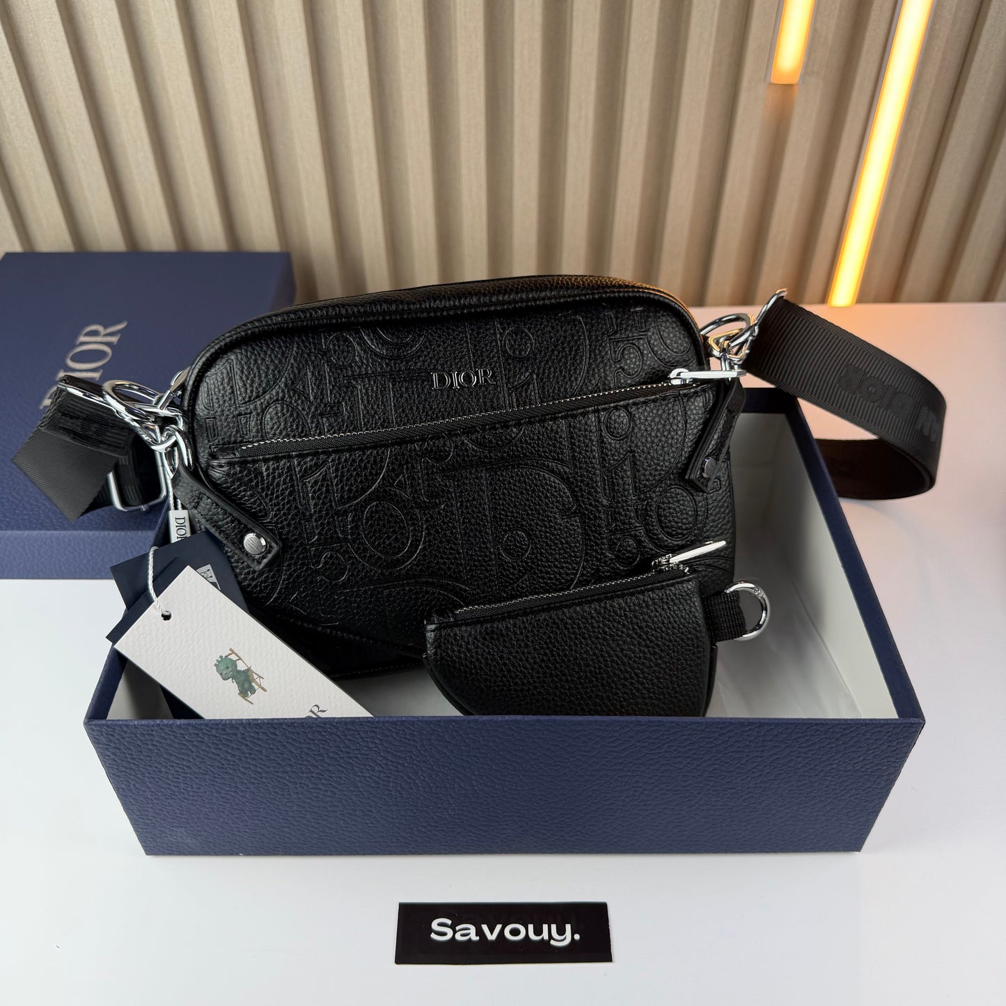 SACOCHE DIOR 3 PIÈCES QUALITÉ SUPÉRIEURE AVEC BOX D157