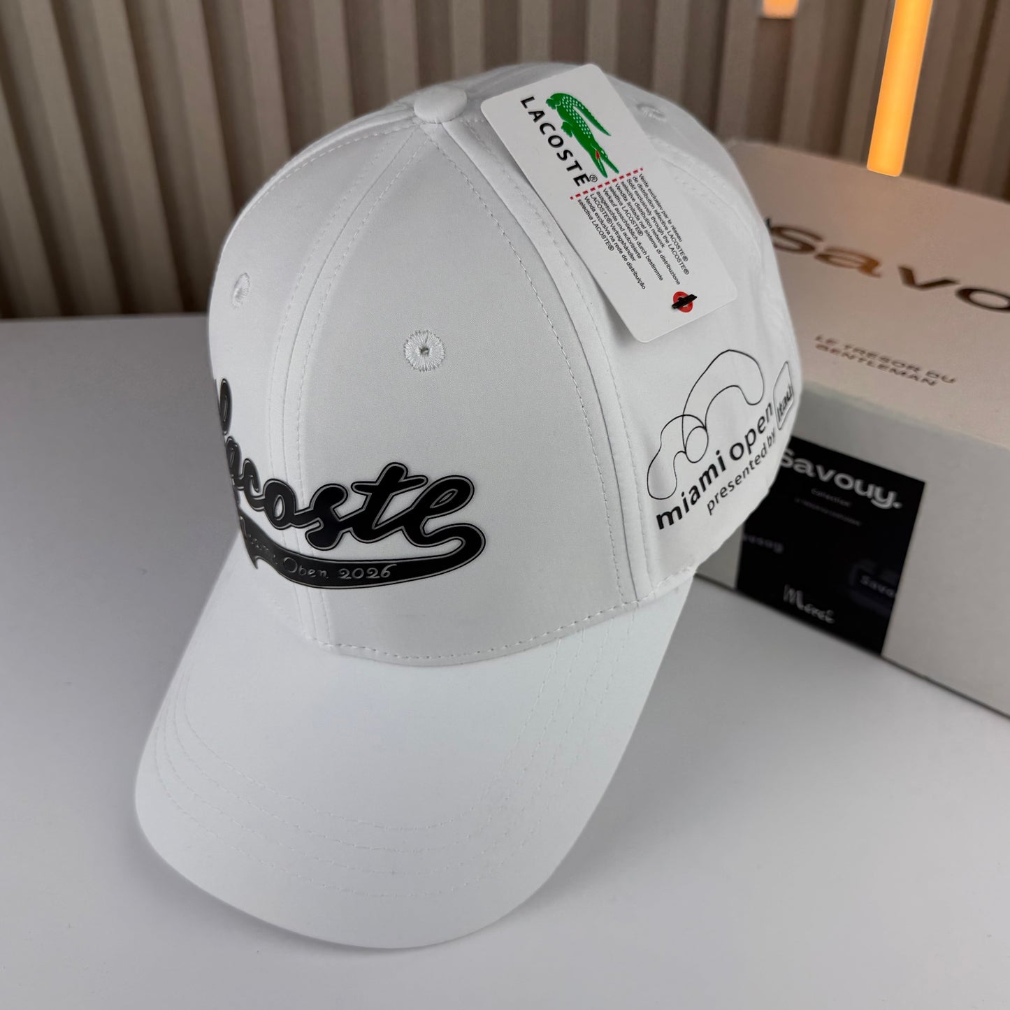 CASQUETTE LACOSTE MIAMI 2026 HAUTE QUALITÉ O154