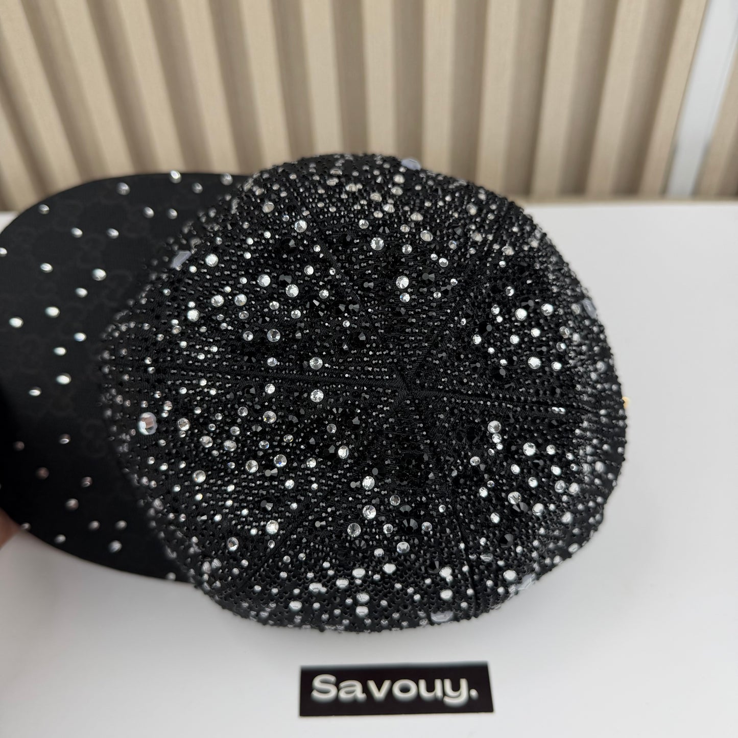 CASQUETTE GG & DIAMANT QUALITÉ TRIPLE A - AAA BLACK G287