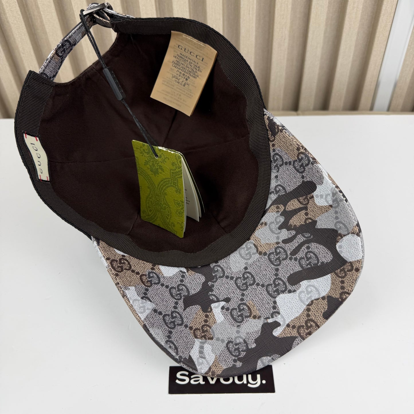 CASQUETTE GG WORLD BLACK QUALITÉ SUPÉRIEURE G280