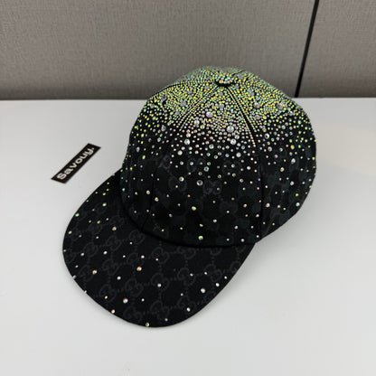 CASQUETTE GG & DIAMANT QUALITÉ TRIPLE A - AAA BLACK G289
