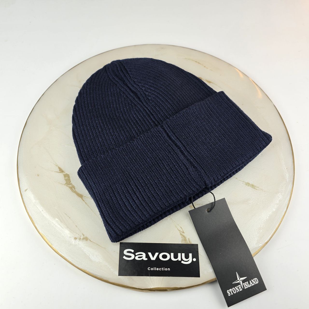 BONNET STONE ISLAND BLEU QUALITÉ SUPÉRIEURE S114