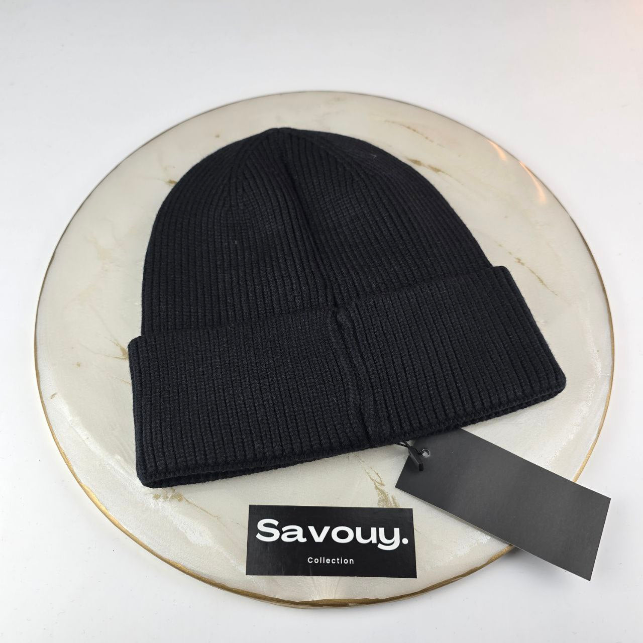 BONNET STONE ISLAND NOIR QUALITÉ SUPÉRIEURE S112