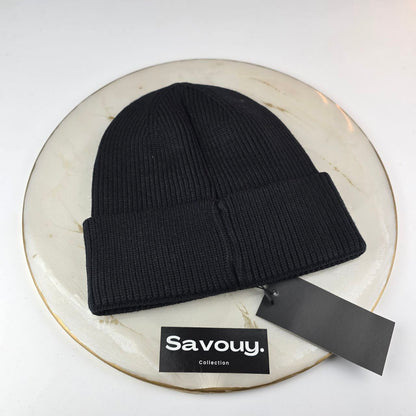 BONNET STONE ISLAND NOIR QUALITÉ SUPÉRIEURE S112