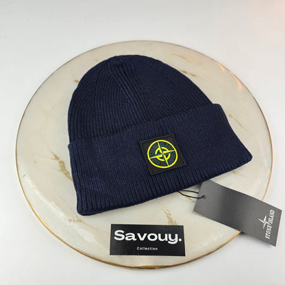 BONNET STONE ISLAND BLEU QUALITÉ SUPÉRIEURE S114