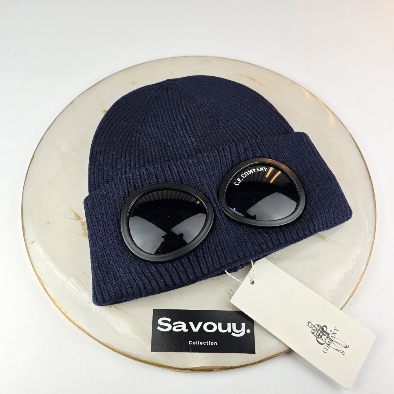 BONNET CP.COMPANY BLEU QUALITÉ SUPÉRIEURE CP100