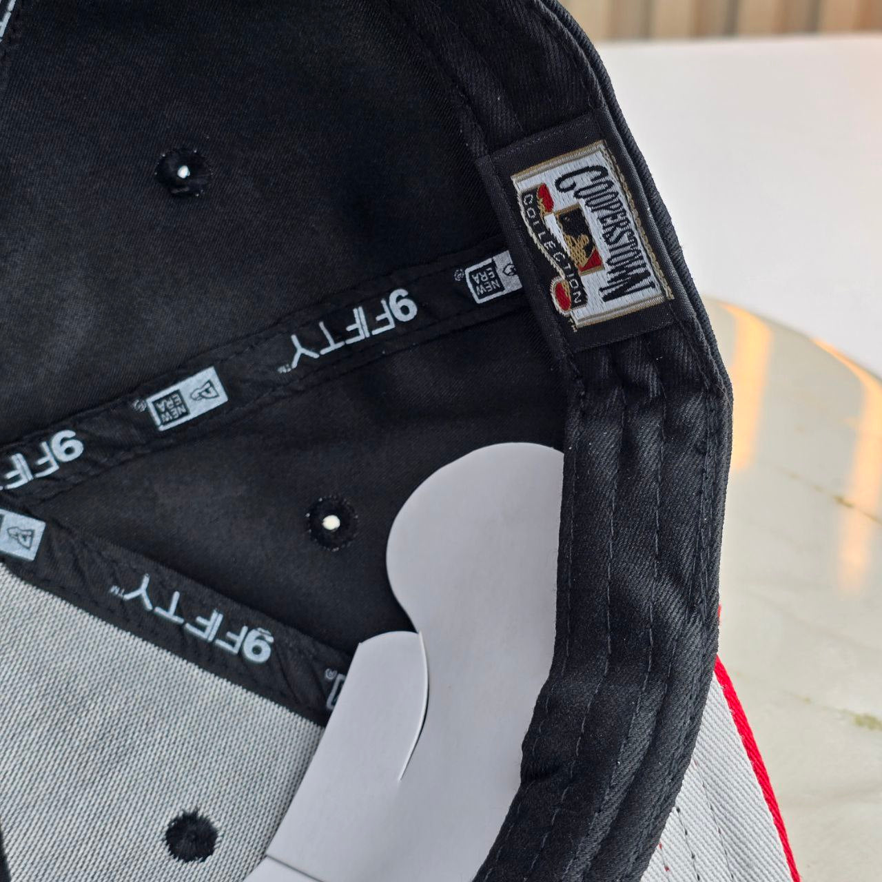 CASQUETTE NY COOPERSTOWN FLAT BRIM HAUTE QUALITÉ N163