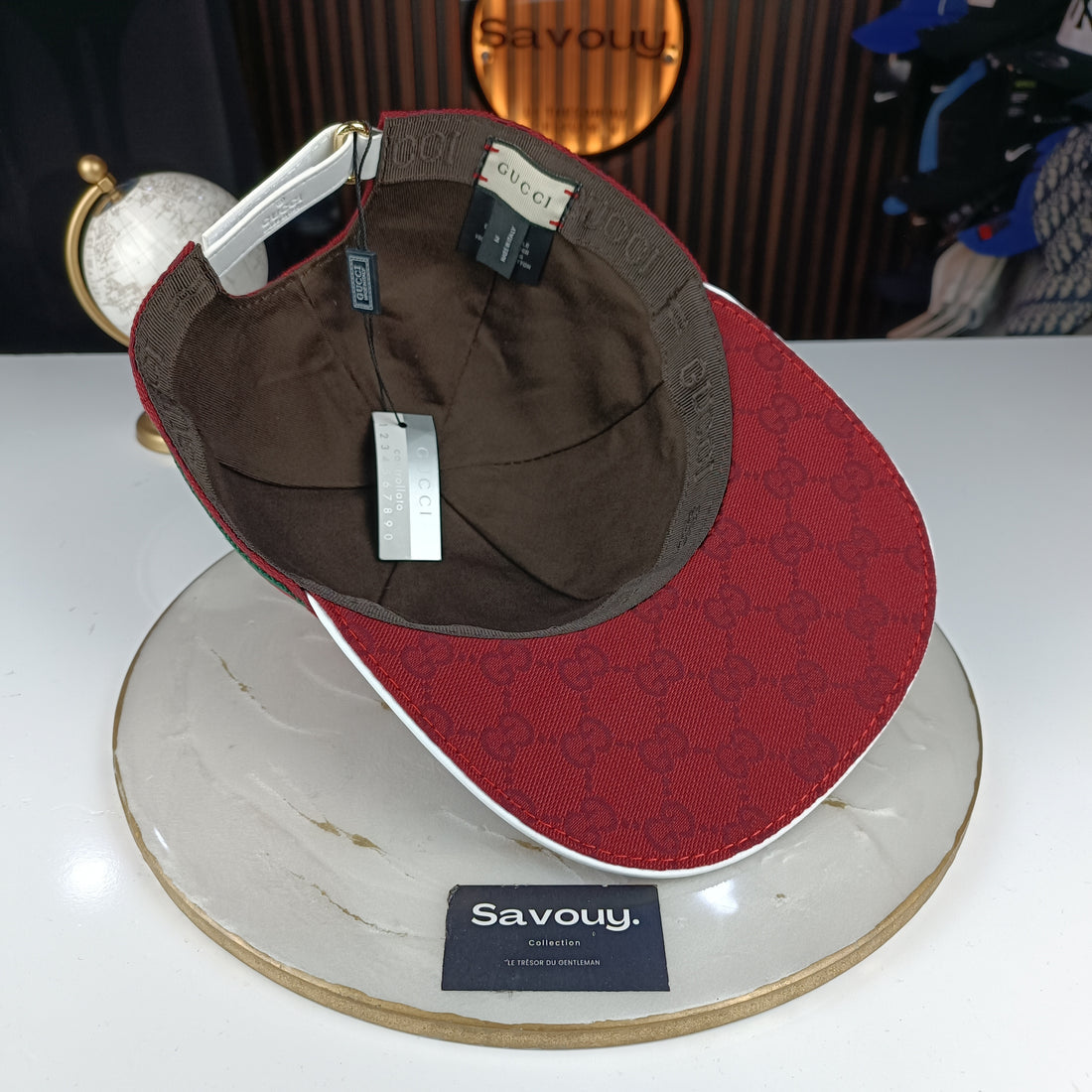 CASQUETTE GG FLAT BRIM QUALITÉ SUPÉRIEURE G294