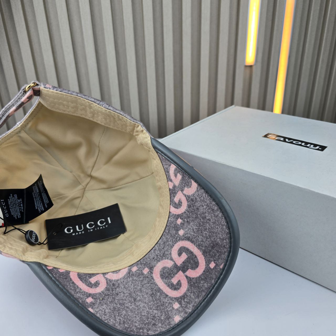CASQUETTE GUCCI VELOURS HAUTE QUALITÉ G223